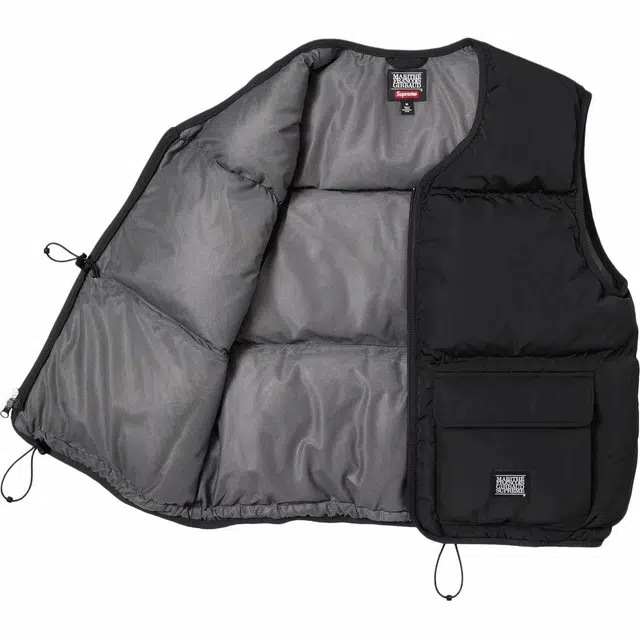 Supreme x Marith Franois Girbaud SS25 WEEK6 Down Puffer Vest logo