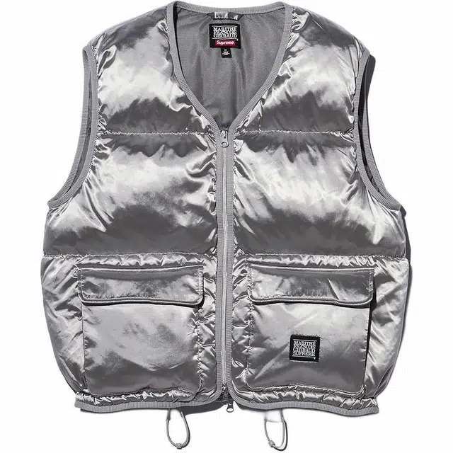 Supreme x Marith Franois Girbaud SS25 WEEK6 Down Puffer Vest logo