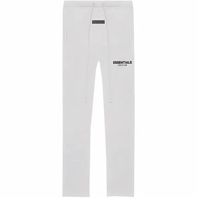 Fear of God Essentials SS22 Relaxed Sweatpants Light Oatmeal Logo