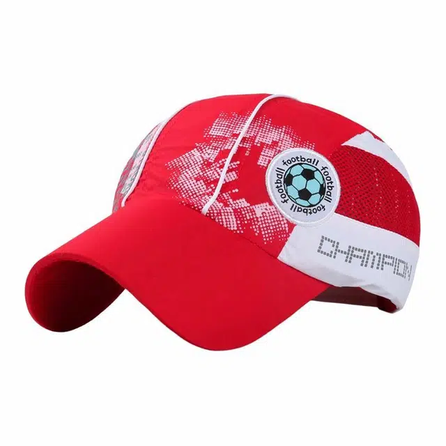 【学生款】 俞兆林 韩版夏天儿童速干帽小足球网帽户外防晒防水帽子 涤纶 鸭舌帽 男女同款情侣款 多色