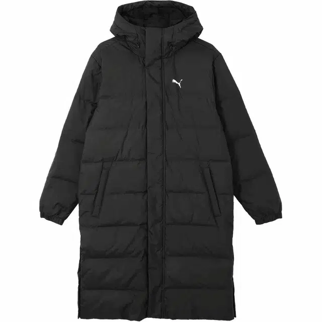 PUMA Long Down Jacket Black