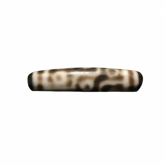 灵运宝 转运招财九眼天珠风化油润老矿风化油润包浆老料器磨损到位天然 玛瑙 吊坠 男女同款情侣款