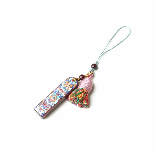 灵晔 时来运转 新中式国风小众轻奢高级感诸事顺遂 平安顺遂 好运莲莲转运国潮饰品 檀木 手机链 男女同款情侣款