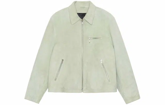 Stussy SS24 BING JACKET SUEDE logo