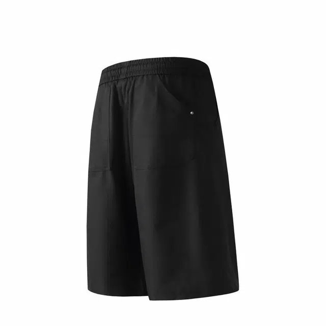 臣目 褶皱设计感七分美式复古运动休闲短裤 男款