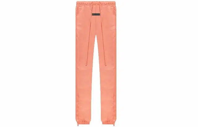 Fear of God Essentials FW22 Track Pant Coral Logo