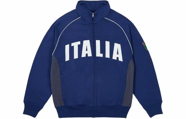 Palace SS24 Zip Funnel Jacket Navy