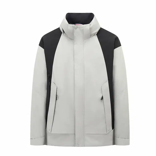 雅鹿 潮牌户外山系加厚御寒派克羽绒服 男款