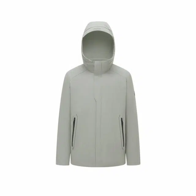 波司登 都市通勤系列 时尚提花连帽微弹羽绒服 男款