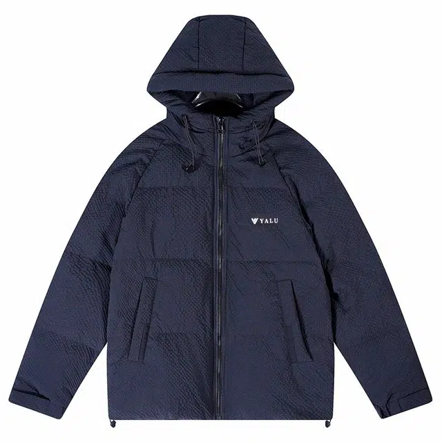 雅鹿 时尚休闲都市日常通勤挺括加厚连帽保暖羽绒服 男款