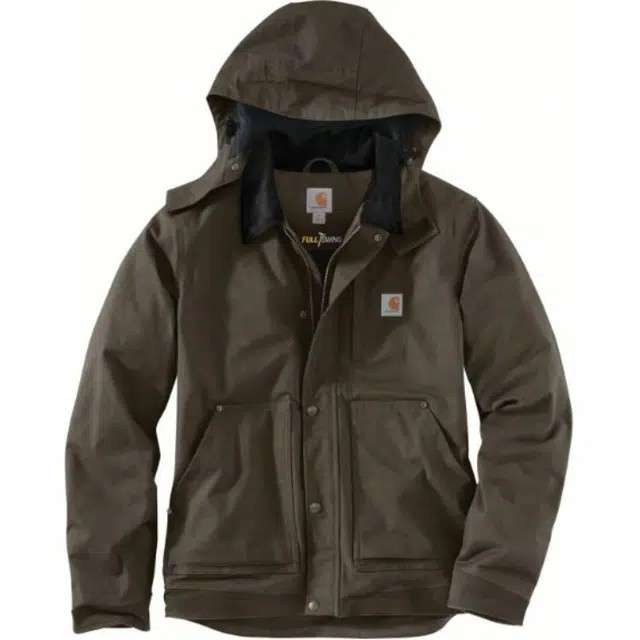 Carhartt 103372 FULL SWINGRIPSTOP INSULATED JACKET 3 WARMEST RATING RELAXED FIT