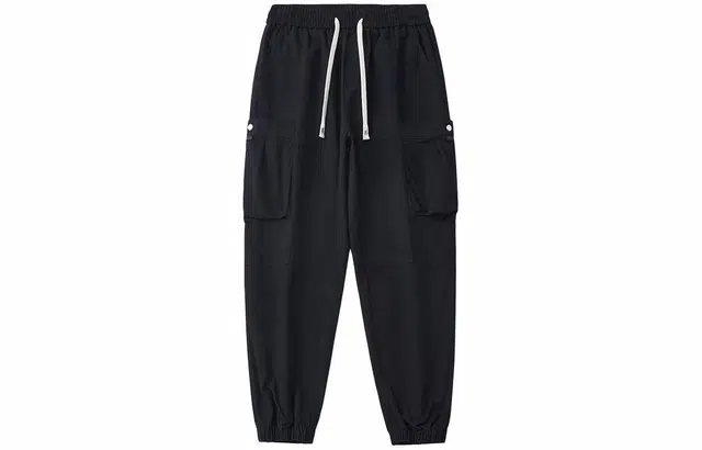 帕丁顿熊 纯色系带宽松束脚工装裤 男款