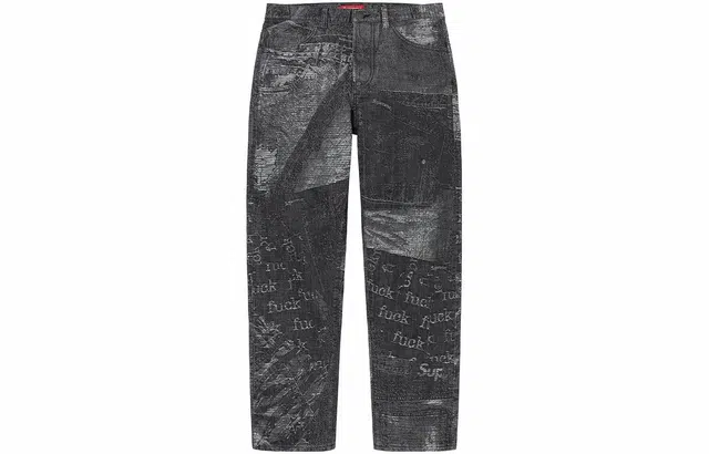 Supreme Archive Denim Jacquard Jean
