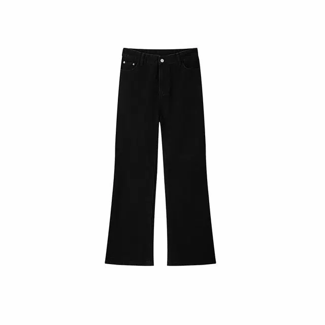 欧路得 修身弹力美式高街潮牌牛仔裤 男款 黑色