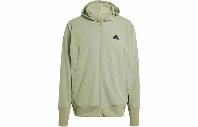 adidas Z.N.E. Woven Full-Zip Hooded Track Top Logo