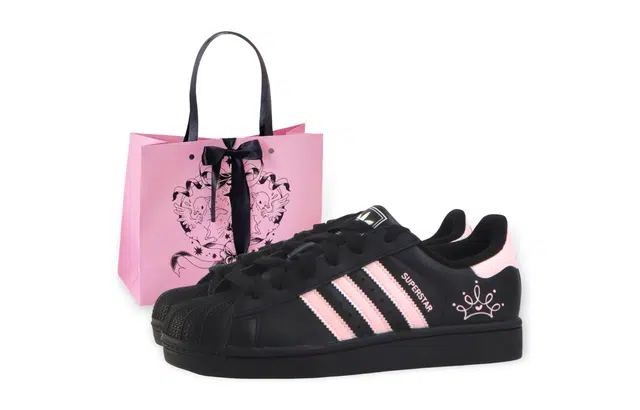adidas Superstar 2 Black Pink