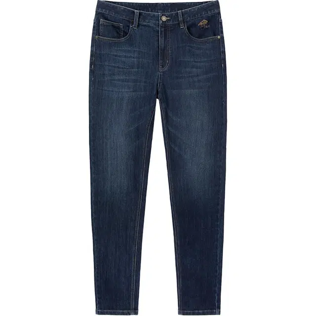 才子 商务休闲直筒牛仔裤 男款