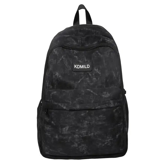 醇龙 日系校园简约百搭高中学生初中生上课大书包 尼龙 双肩包 大号 男女同款情侣款 多色