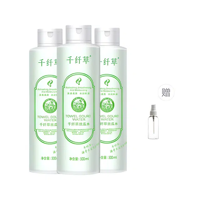 千纤草 丝瓜水黄瓜面膜原液湿敷玫瑰化妆水喷雾爽肤水 保湿清爽补水