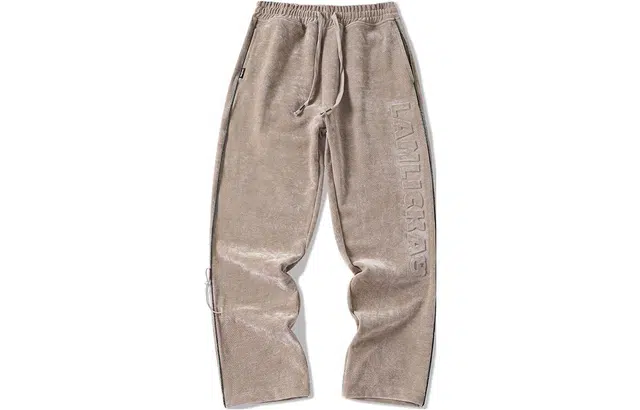 LAMLICKA Wide Leg Pants Khaki