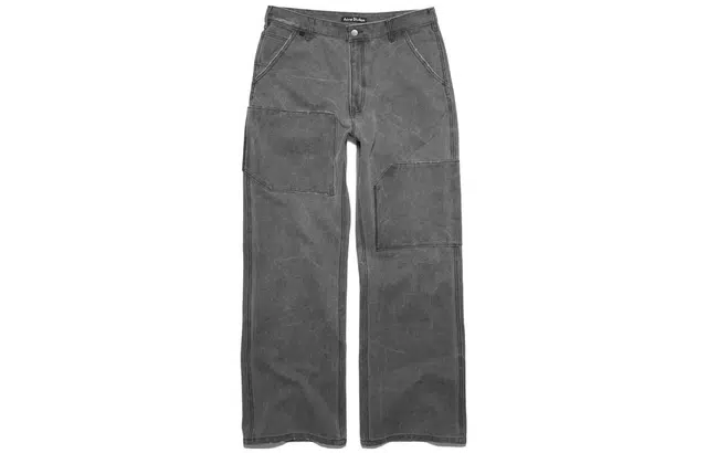 Acne Studios FW23 Patch Canvas Trousers