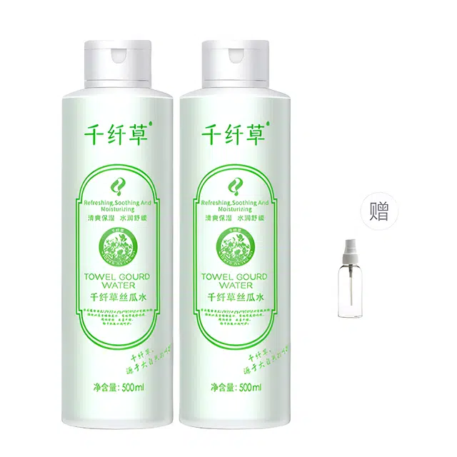 千纤草 丝瓜水黄瓜面膜原液湿敷玫瑰化妆水喷雾爽肤水 保湿清爽补水