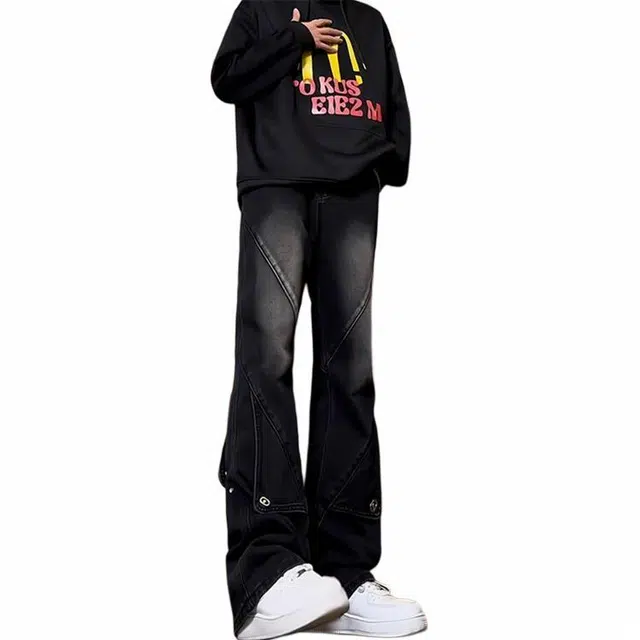 Cornilot Vintage Button Jeans