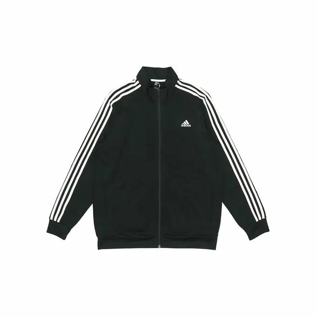 adidas Retro Stripe Logo Jacket Black
