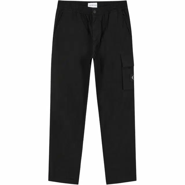 Calvin Klein Straight Cargo Pants Black