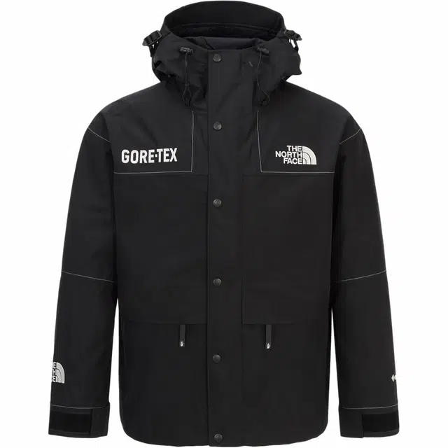The North Face Logo Hoodie Jacket Black