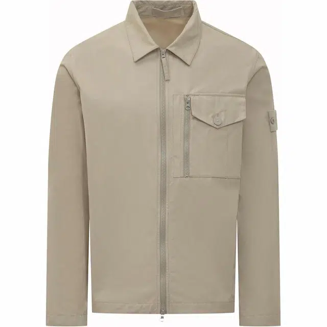 Stone Island Zip Jacket Khaki