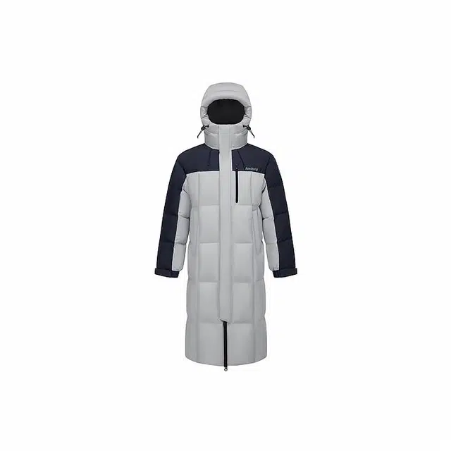 波司登 过膝款时尚连帽羽绒服 男款