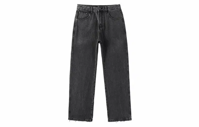 ROUTE 66 Vintage Straight Jeans Black