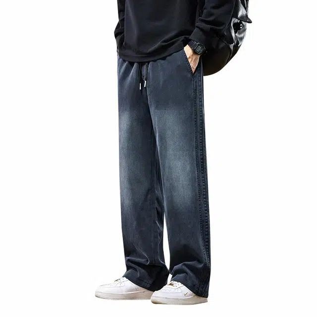 协协乐 美式潮流百搭舒适牛仔裤 男女同款