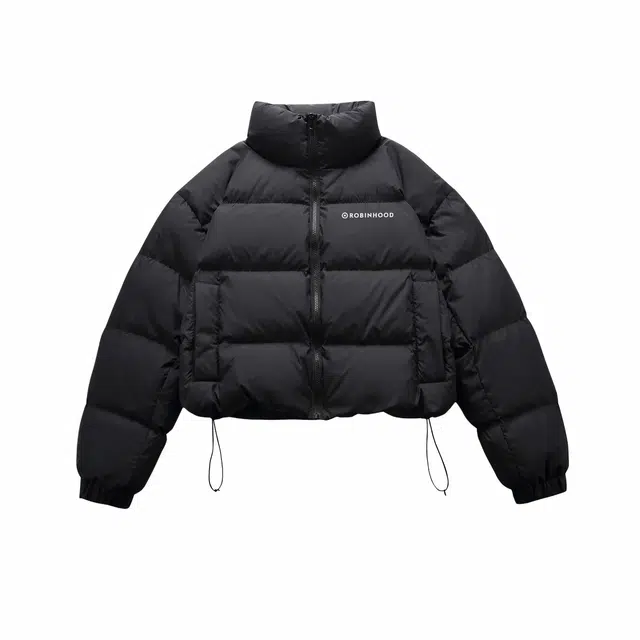 ROBINHOOD Basic Down Jacket Gray