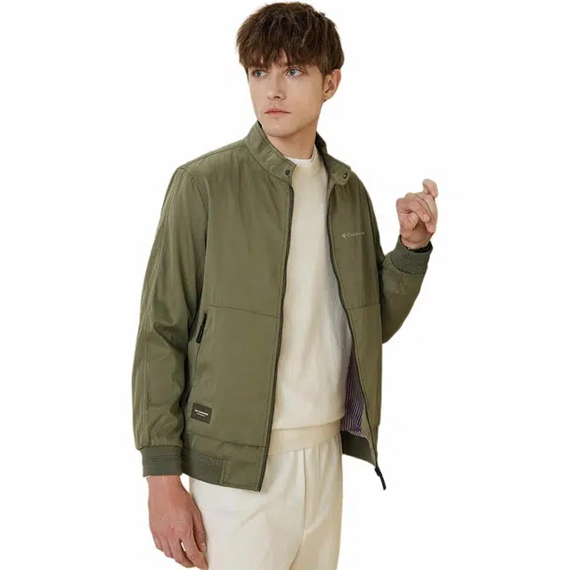 红豆 飞行服百搭拉链夹克外套 男款