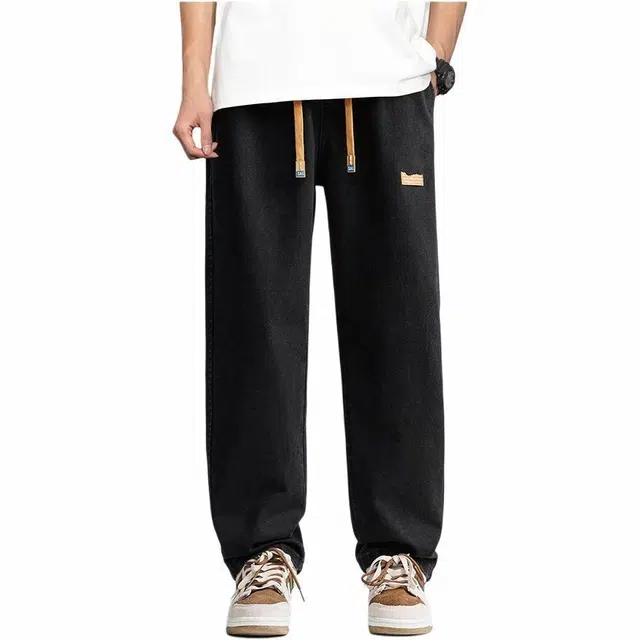 【dme】 抽绳垂感透气舒适日常吧百搭牛仔裤 男款