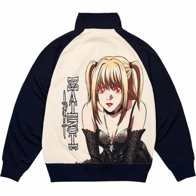 PALACE x Death Note SS25 Navy Jacket