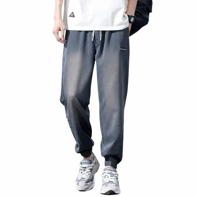 协协乐 复古时尚简约牛仔裤 男款