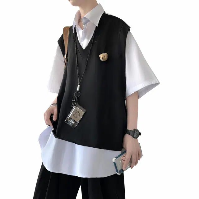 MARK WAFFLE Polo