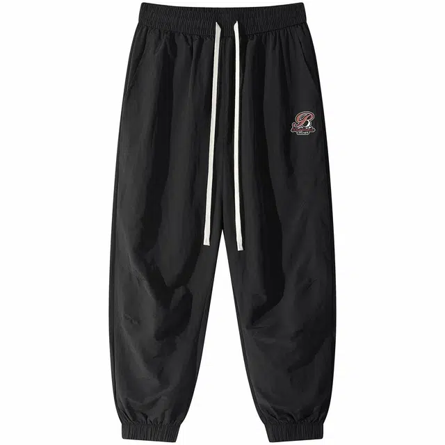 帕丁顿熊 垂感宽松廓形工装休闲束脚运动裤 男女同款