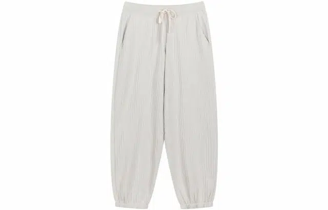 速写  宽松束脚九分运动休闲裤 秋季  男女同款