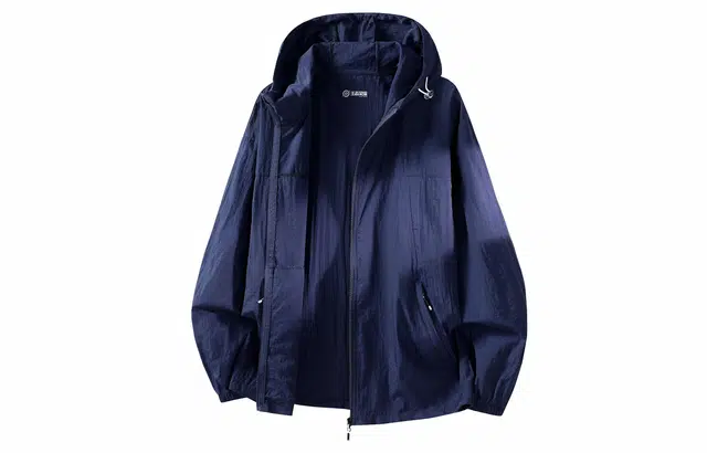 王者荣耀 户外防晒防紫外线基础简约连帽登山宽松百搭休闲夹克外套 男女同款