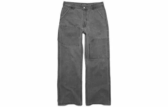 Acne Studios FW23 Patch Canvas Trousers