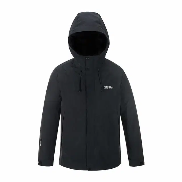 雅鹿 连帽拉链舒适羽绒服 男女同款