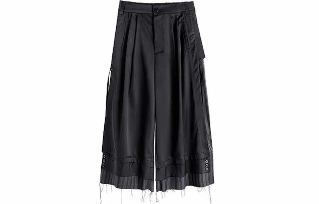 Huànxiàngzhě Samurai Pants Black