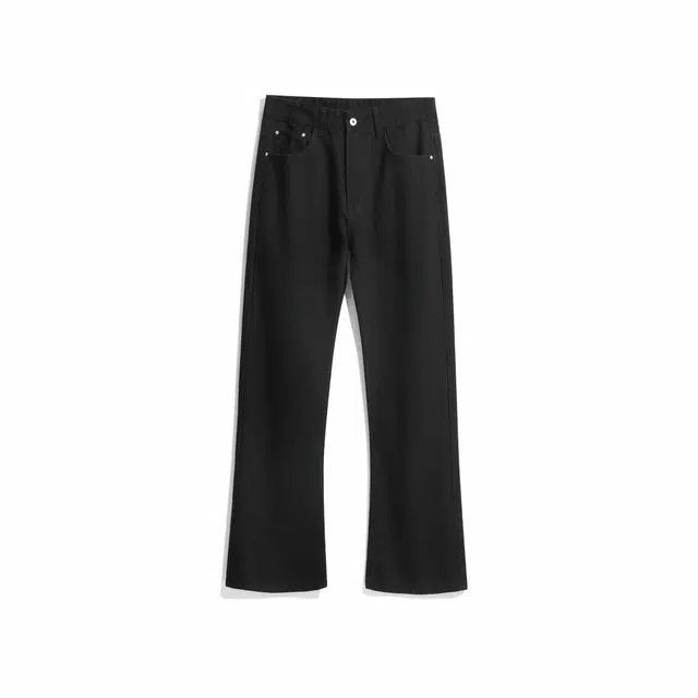 欧路得 做旧水洗男春秋季美式潮牌高街直筒牛仔裤 男款