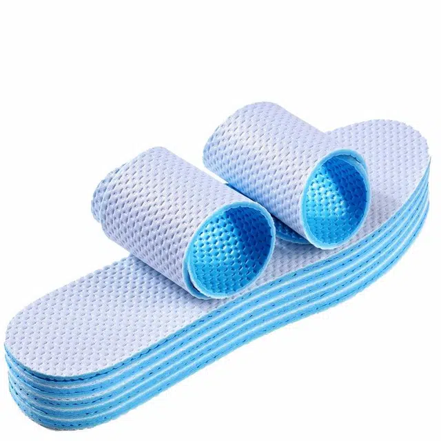 足印部落 单鞋专用超薄乳胶光脚可穿防臭吸汗透气软底舒适夏季冰凉防滑防汗皮鞋 抗菌针织布 鞋垫 男女同款情侣款