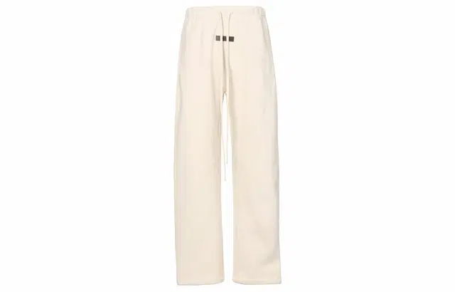 Fear of God Essentials FW22 Relaxed Sweatpant Egg shell Logo