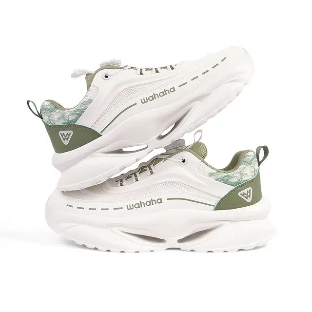 娃哈哈 织物 简约拼色 复古百搭  时尚潮流 减震耐磨透气包裹性 低帮 生活休闲鞋 男款